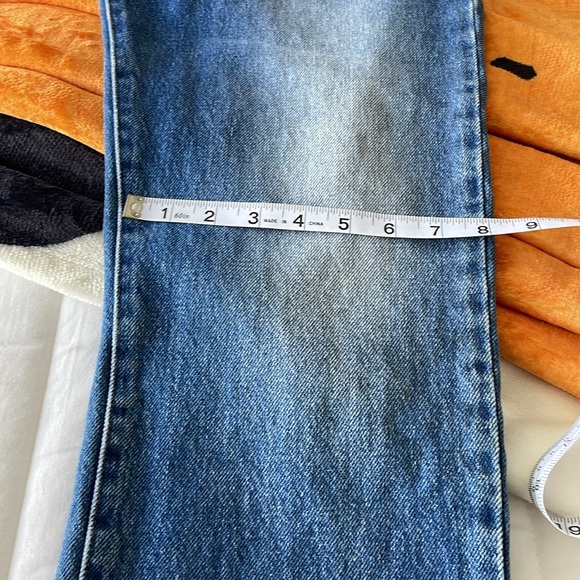 MSGM ITALIAN DESIGNER JEANS FRINGED HEM - Picture 9 of 9